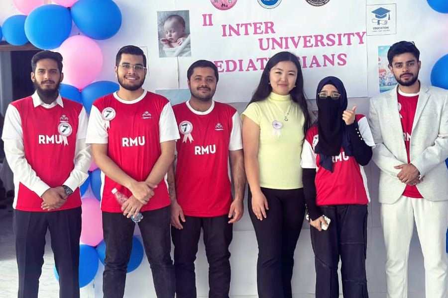 Students of the RMU became the winners and took the Grand Pr at the II CUP OF PEDIATRISTS INTERCOLLEGE OLYMPIAD AMONG FOREIGN STUDENTS.